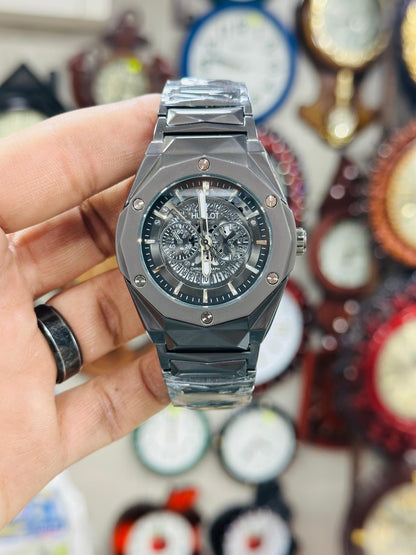 Hublot Diamond Cut Date watch.